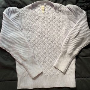 Rebecca Taylor La Vie Lilac Sweater
